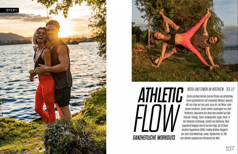 Athletic Flow im Welt Vegan Magazin