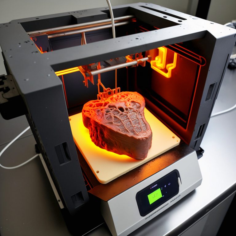 Read more about the article VEGANES FLEISCH AUS DEM 3D DRUCKER
