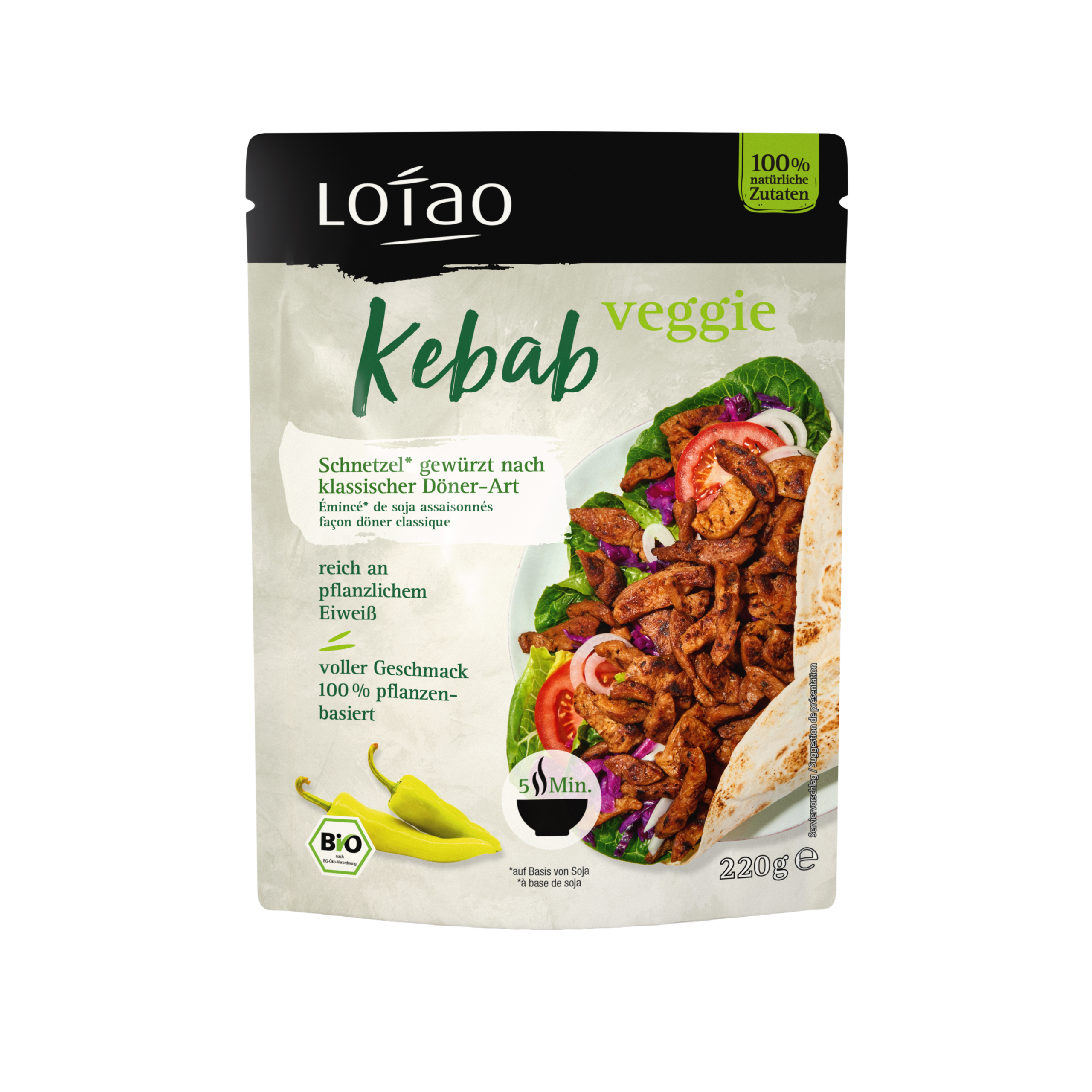Lotao Veggie Kebab Freisteller