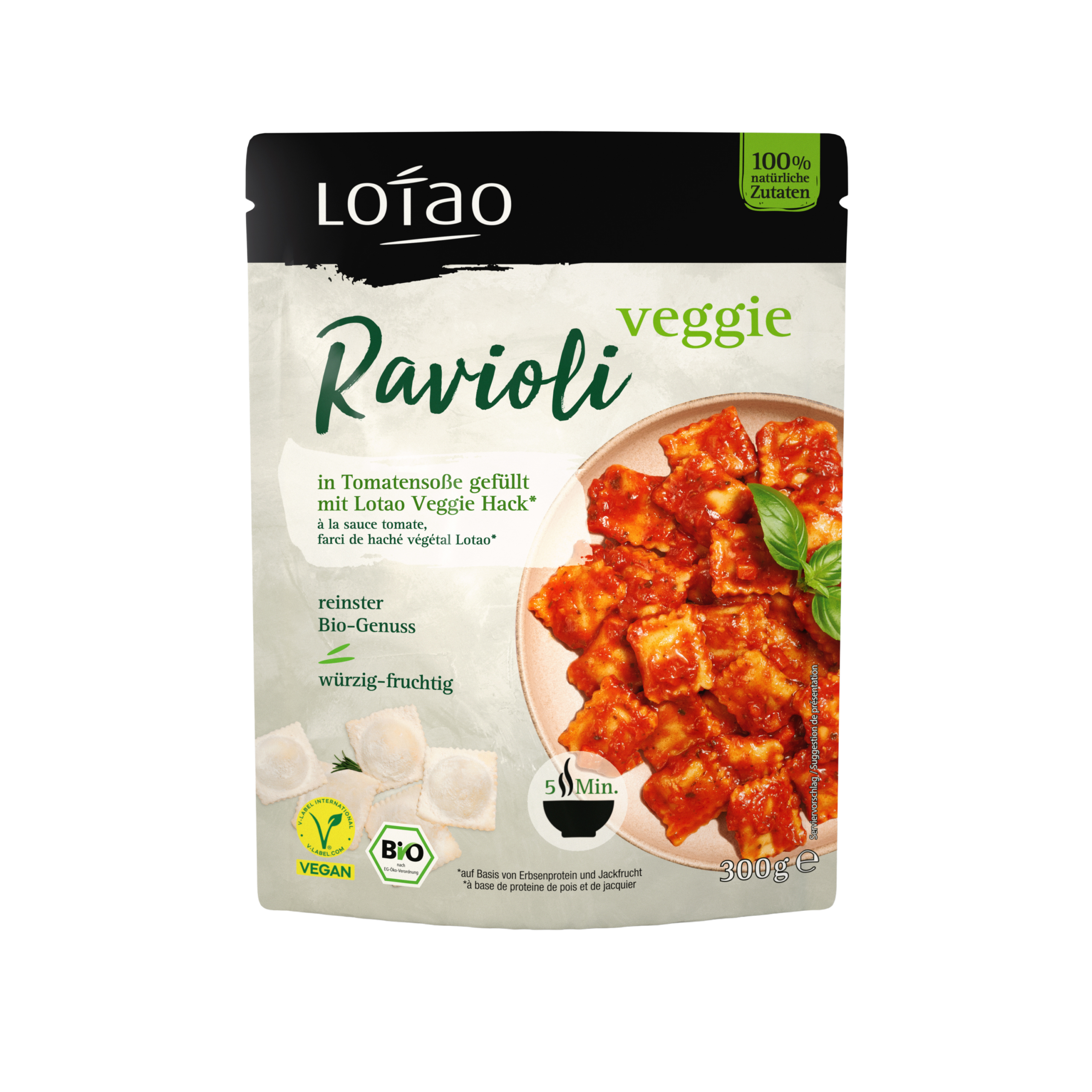 Lotao Veggie Ravioli Freisteller